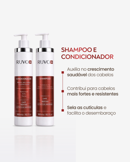 Kit Capilar Completo RUVO – Tratamento Total para os Fios