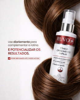 Tônico capilar RUVO - Fortalecimento dos Fios 100ml