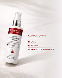 Tônico capilar RUVO - Fortalecimento dos Fios 100ml